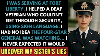 I Greeted a Deaf Veteran in Sign Language  I Had No Idea the Four Star General Was Watching