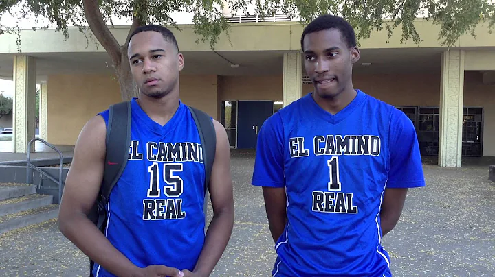 Julian Richardson and Evan Wardlow of El Camino Real