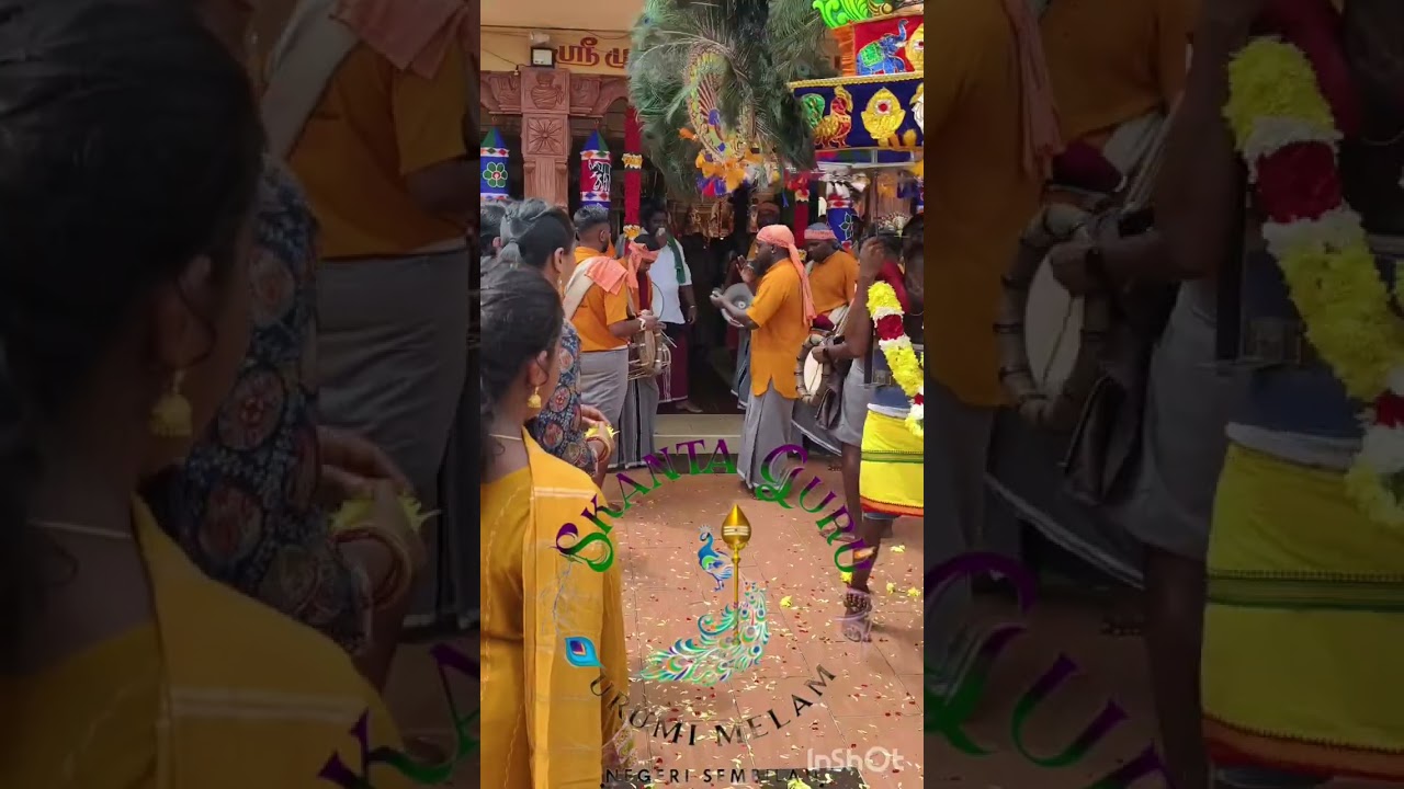 SKANTAGURU urumi melam 2025 siliau Murugan temple 