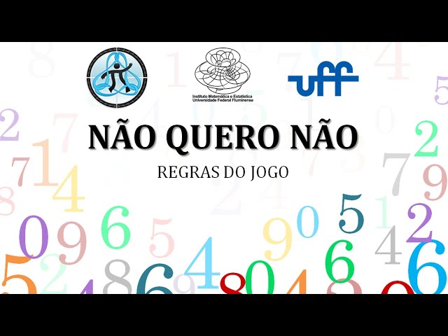 Se jogando na matemática: Não Quero Não