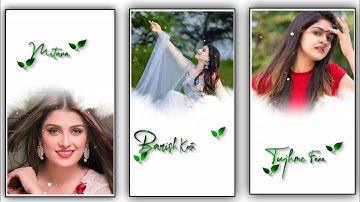 Trending Ink Splash Photo Lyrics Whatsapp Status Video Editing in Kinemaster hindi Video Editing