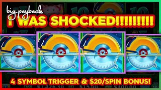 $20/Spin & 4 Symbol Trigger SHOCKERS on Huff N' More Puff Slots!