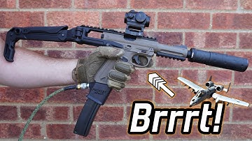 This AAP01 Carbine Is Like A Handheld A-10!