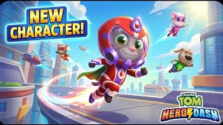 NEW HERO OUTFIT Talking Tom Gold Run LIVE (Vertical Feed) – CRAZY High Score Run! 🔥 screenshot 3