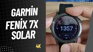 Garmin Fenix 7x Solar | Akıllı Saat | Detaylı İnceleme (4K)