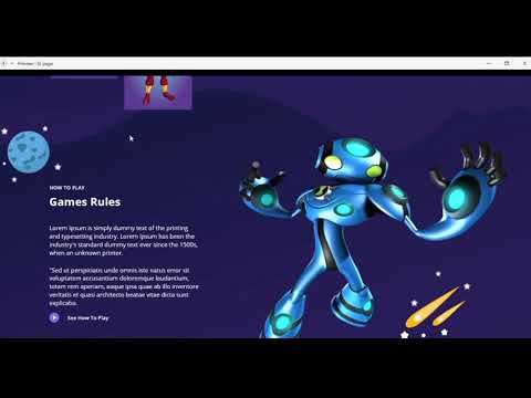 Create a Landing page in Adobe XD