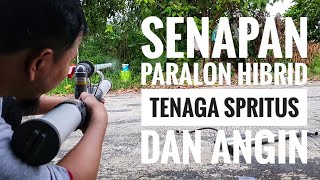Kreatif Senapan Paralon Pvc Hibrid Tenaga Spritus Dan Angin
