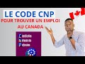 Comment trouver un emploi automatiquement au canada avec cette technique cnp