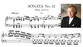 Haydn Sonata in E Flat Major, Hob XVI 52 - András Schiff