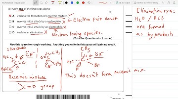Edexcel A2 GCE Chemistry Unit 4 Question Paper May 2016 question 4(b) Solution