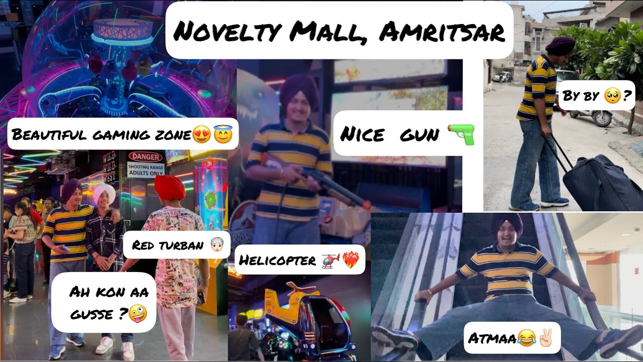 Novelty Mall, Amritsar 😇 🏻.. nale by byy😟😢….. YouTube