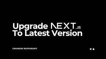 How to upgrade to the latest version of Next.js using codemods | #nextjs #upgrade