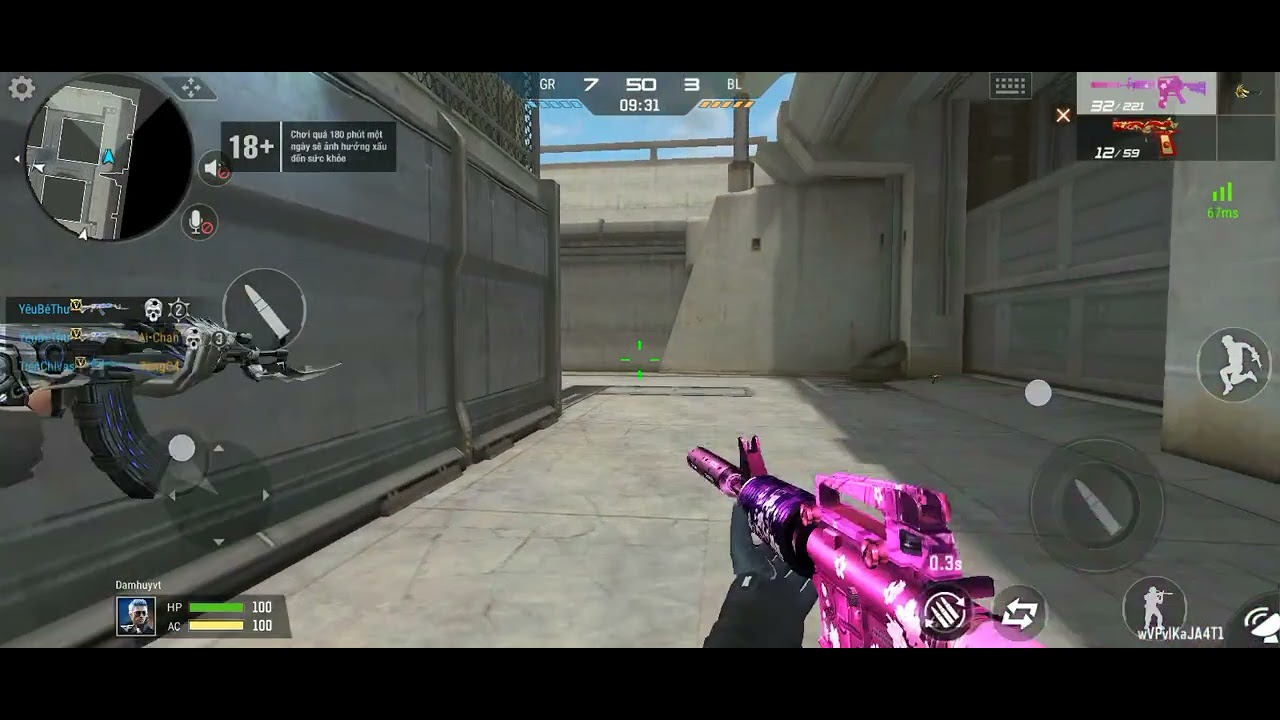 M4A1 - Rose / Crossfire legend 