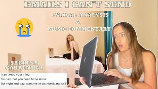 Sabrina Carpenter emails i can't send album lyric analysis | Sabrina was COOKING in the studio🥵💅🏼