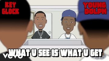 Young Dolph, Key Glock - What u see is what u get (Visualizer)
