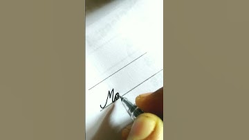 how to write cursive handwriting                          #shorts #trending