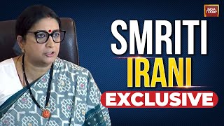 WATCH Live: Smriti Irani Exclusive With Rahul Kanwal | Women 'Power' India | India Today LIVE