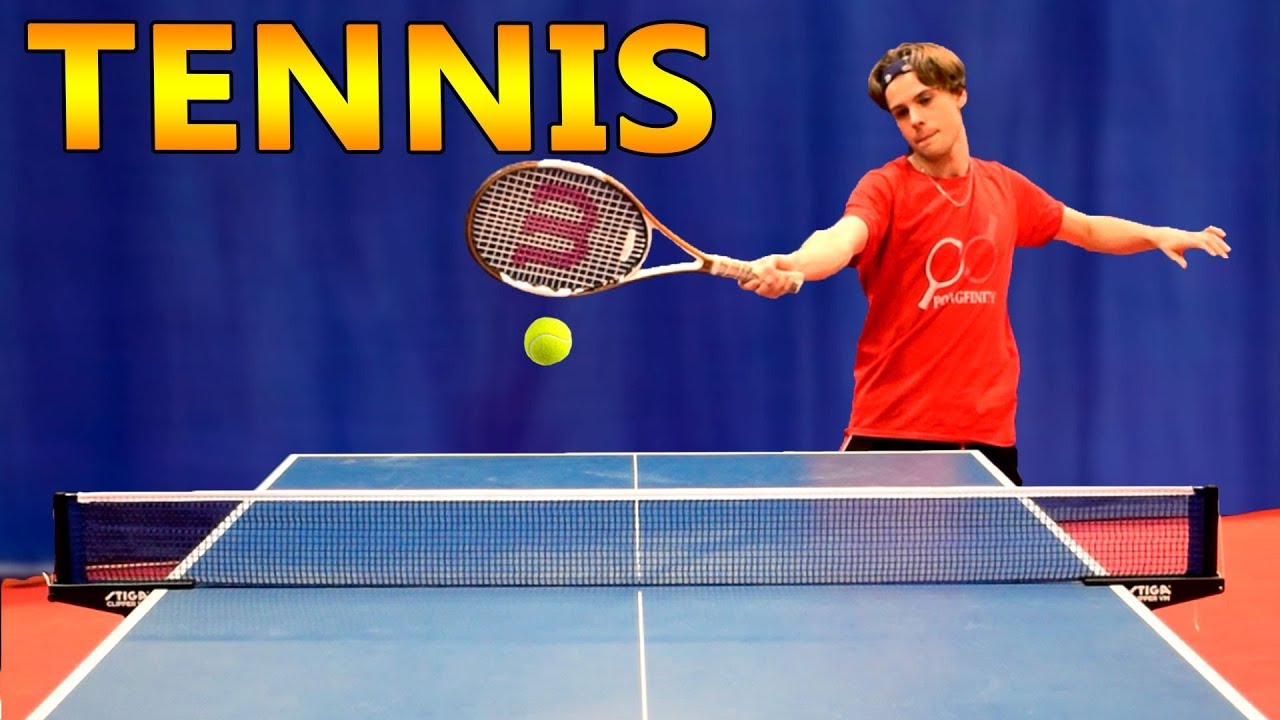 es inutil camisa Alojamiento Tennis Ping Pong (epic serve) - YouTube