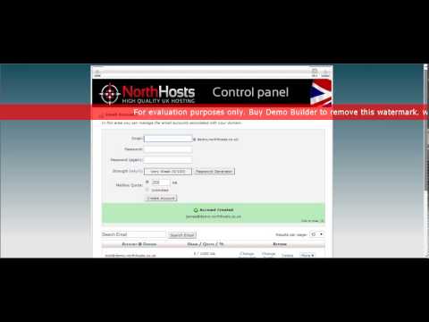 North Hosts - How to create an email account in cpanel