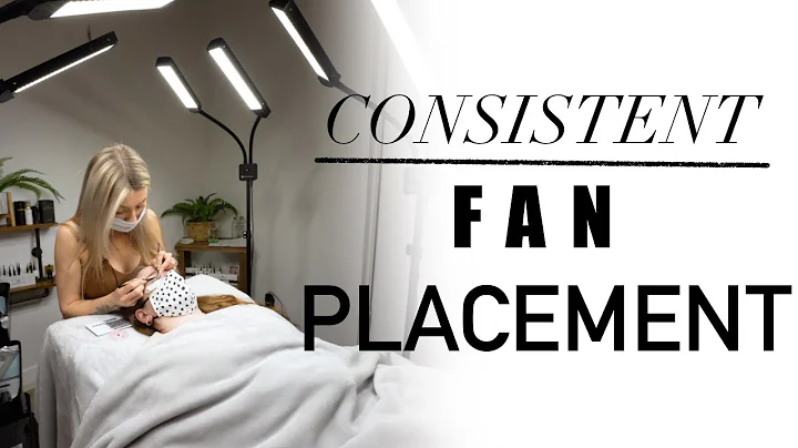 Lash Extension Tips | Consistent Fan Placement