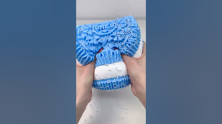 FUFUSQUISHY ASMR 🍪🍪1600g Blue Oreo