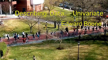 Describing Data... Univariate