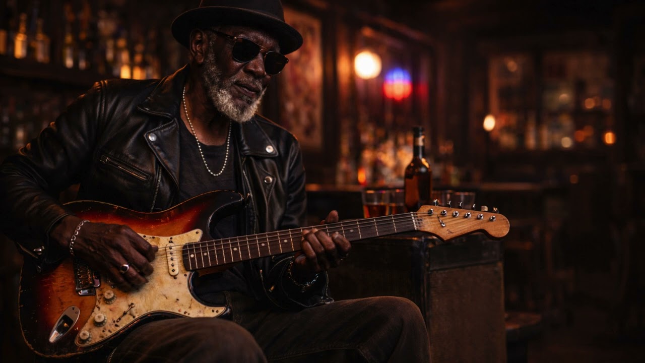 The night slowly settles