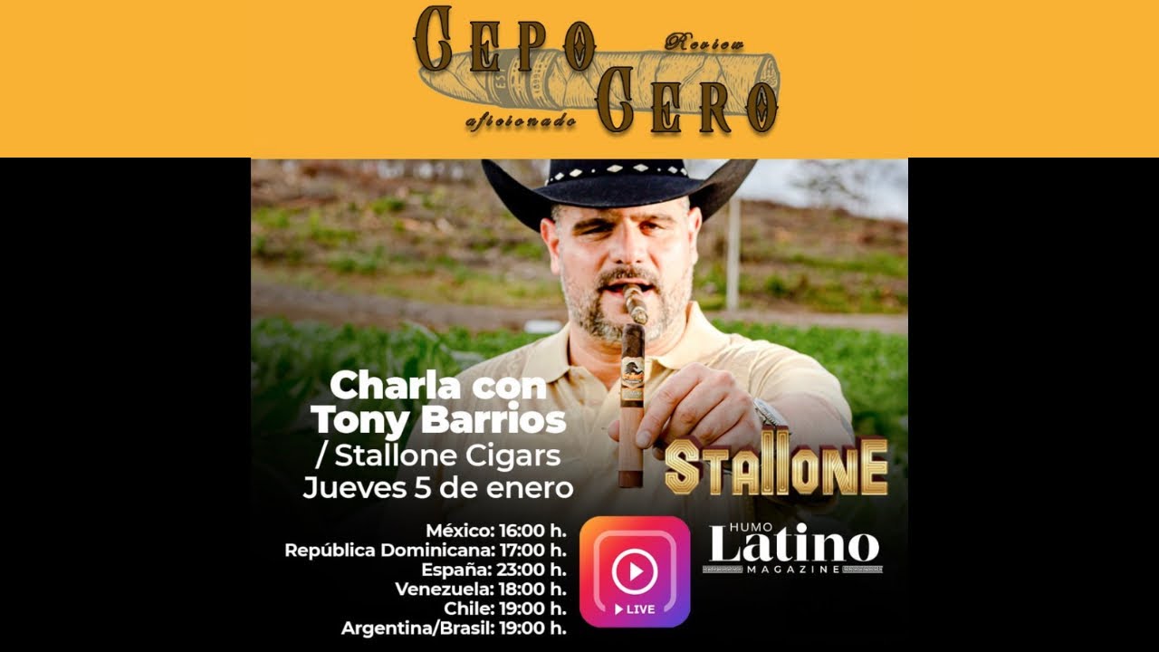 📣Entrevista con Tony Barrios, Stallone Cigars📣