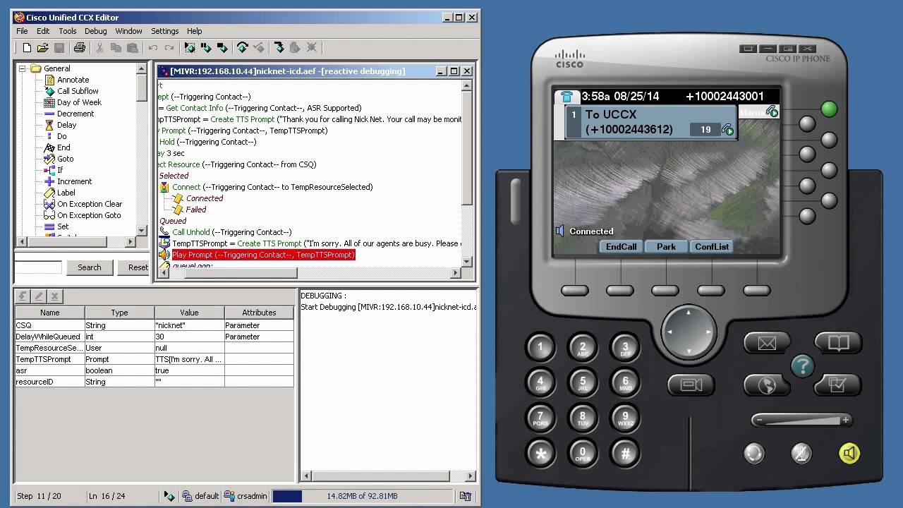 UNIMRCP to UCCX Test #1
