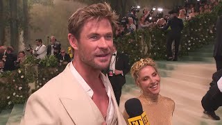 Chris Hemsworth and Elsa Pataky Have Met Gala DEBUT