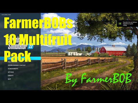 How to ADD 10 Multi-fruit at once to your Standard Map using