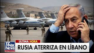 ¡PUTIN HUMILLA A ISRAEL Y A ESTADOS UNIDOS! AVIONES RUSOS ATERRIZAN EN EL LÍBANO.