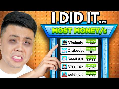 I Got #1 Leadboard in Steal an Egg...