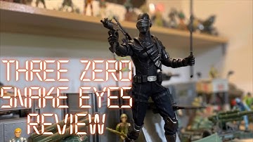 GI Joe Snake Eyes Threezero Review