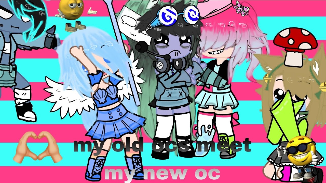 My old ocs react to my new ocs - YouTube