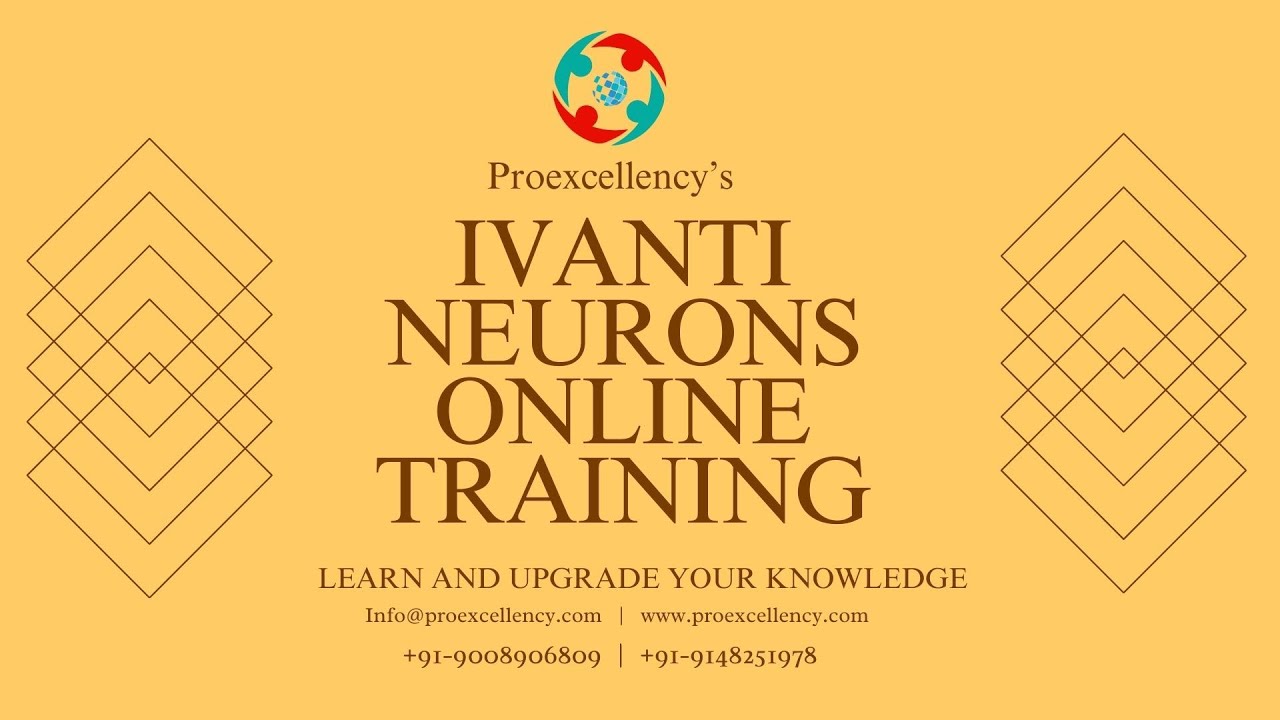 Ivanti Neurons Online Training: Transform into an ITSM Expert in Weeks!