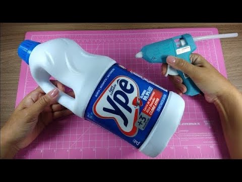 4 AMAZING IDEAS WITH BLEACH BOTTLES ♥️✨