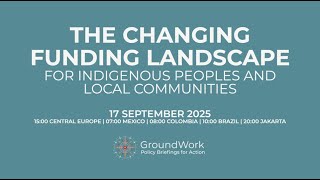 GroundWork Policy Briefings Sessions: The Changing Funding Landscape | September 2025