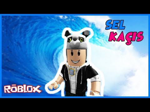 Selden Kacis Oyunu Roblox Flood Escape Panda Ile Youtube - panda ile super kahraman olup kotu adamlari durdurduk roblox