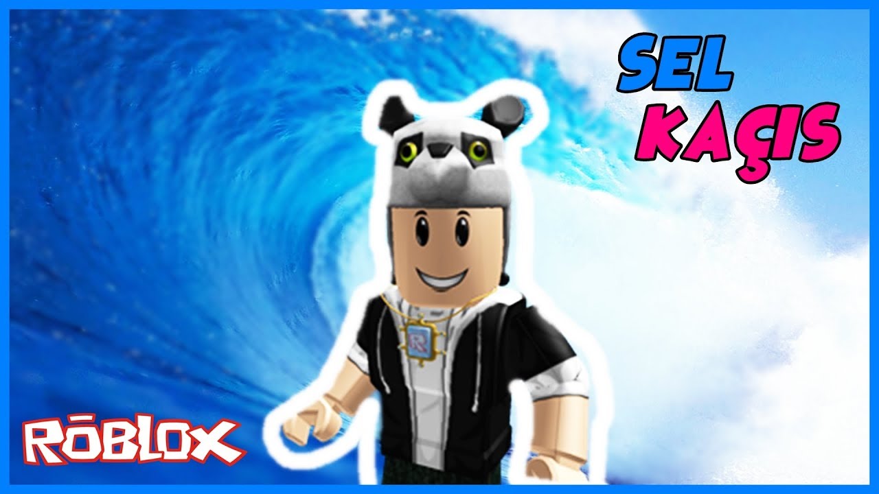 Selden Kacis Oyunu Roblox Flood Escape Panda Ile Youtube - harika panda roblox youtube