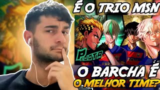 REACT Barcha ⚽ (Blue Lock) | Reis de Catalunha