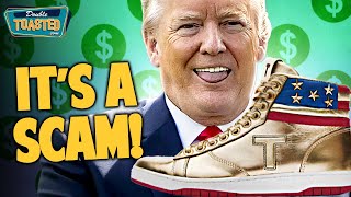 DONALD TRUMP LAUNCHES AWFUL 'NEVER SURRENDER' SHOES | Double Toasted