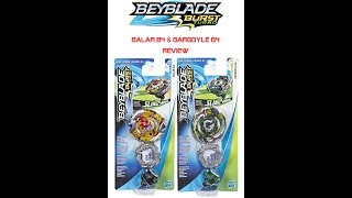 New Hasbro Beyblade Burst Turbo Balar B4 & Gargoyle G4 Review