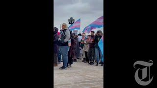 Activists rally in support of transgender youth at Utah State Capitol
