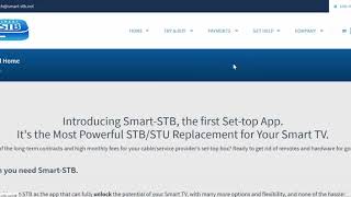 How to setup STB Emulator in Smart TV use the app Smart STB screenshot 5