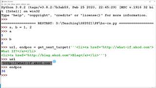 12-PF- Python - Extracting all links from a webpage