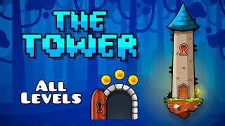 Geometry Dash 2.2 - “The Tower” ALL LEVELS Complete [All Coins]