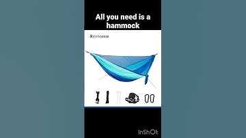 All you need is a hammock. #hammocklife #hammocks #hammockcamping