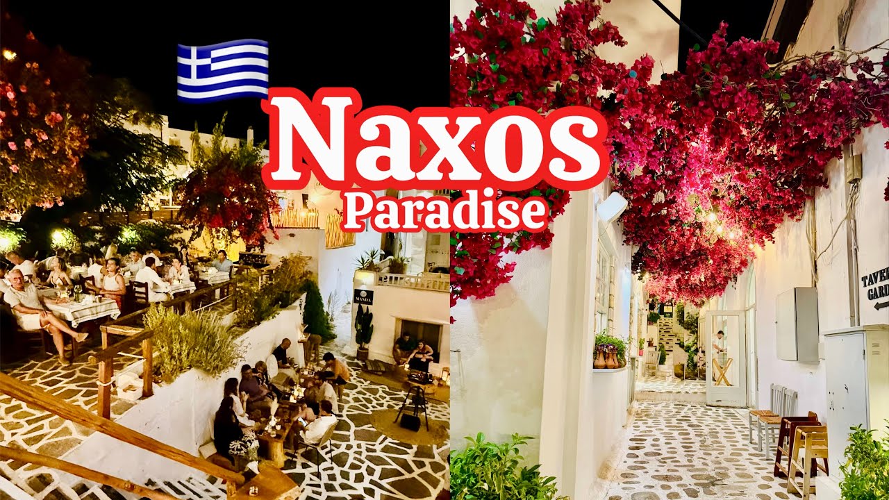 Naxos Greece 🇬🇷Food, Lively Nights, Swimming & a Hidden Island Paradise