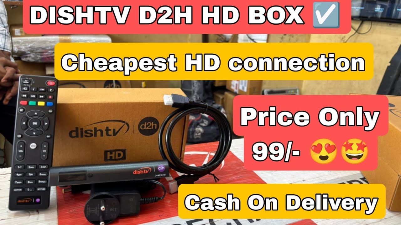 Dishtv Hd Connection @99/- Rs Only | CHEAPEST AND BEST OFFER 2025 | HD BOX 